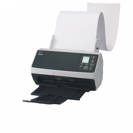 Fujitsu fi-8190 - Document scanner - Dual CIS - Duplex - 216 x 355.6 mm - 600 dpi x 600 dpi - up to 90 ppm (mono)  /  up to 90 ppm (colour) - ADF (100 sheets) - up to 13000 scans per day - Gigabit LAN, USB 3.2 Gen 1 - 24