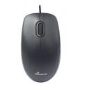 MediaRange MROS212 - Mouse - optical - 3 buttons - wired - USB 2.0 - black