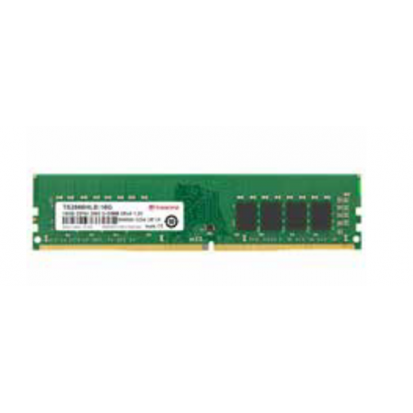 Transcend Branded - DDR4 - module - 8 GB - DIMM 288-pin - 3200 MHz / PC4-25600 - CL22 - 1.2 V - unbuffered - non-ECC - 0