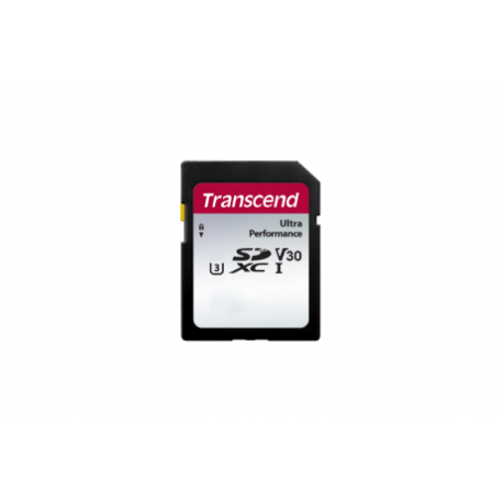 Transcend 340S - Flash memory card - 64 GB - A1 / Video Class V30 / UHS-I U3 - SDXC UHS-I - 0