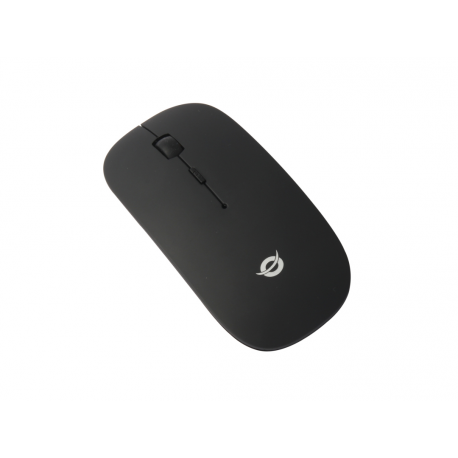 Conceptronic LORCAN - Mouse - ergonomic - right and left-handed - 4 buttons - wireless - Bluetooth 3.0 - black - 2