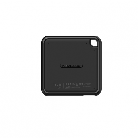 SILICON POWER PC60 - SSD - 256 GB - external (portable) - USB 3.2 Gen 2 - 256-bit AES - black - 1