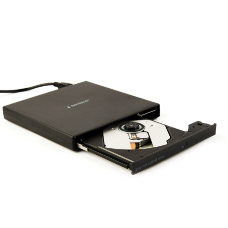 Gembird - Disk drive - DVD±RW (±R DL) - 8x / 8x - USB 2.0 - external - 3