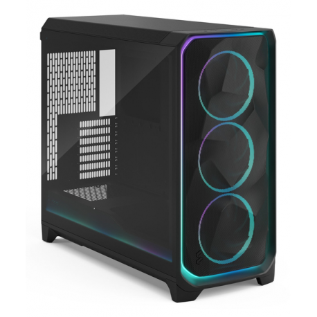 Fractal Design Meshify 3 XL Ambience Pro RGB - Tower - extended ATX - no power supply (ATX) - black TG light tint - USB / Audio - 12