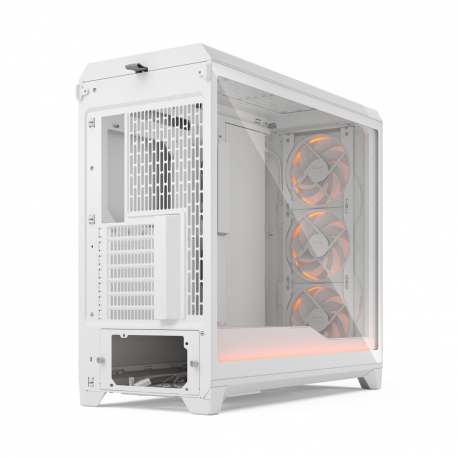 Fractal Design Meshify 3 XL Ambience Pro RGB - Tower - extended ATX - no power supply (ATX) - white TG clear tint - USB / Audio - 10
