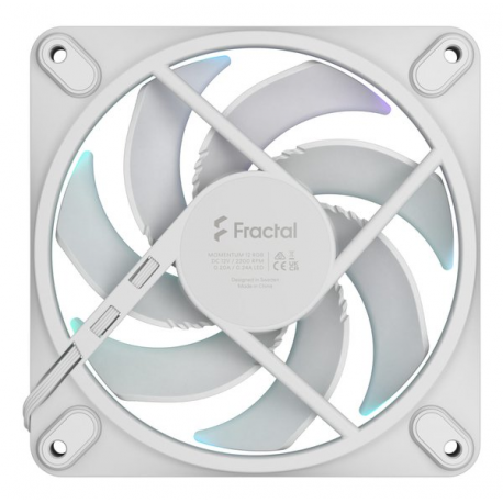 Fractal Design Momentum 12 RGB - Case fan - 120 mm - white - 1