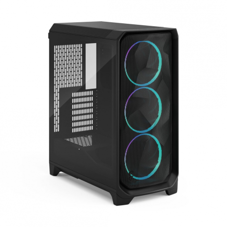 Fractal Design Meshify 3 RGB - Tower - extended ATX - no power supply (ATX) - black TG light tint - USB / Audio - 2