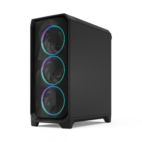 Fractal Design Meshify 3 RGB - Tower - extended ATX - no power supply (ATX) - black TG light tint - USB / Audio - 4