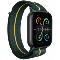 Motorola Moto Watch Fit - Aluminum - smart watch with band - fabric - display 1.9" - Bluetooth - 25 g - trekking green