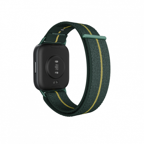 Motorola Moto Watch Fit - Aluminum - smart watch with band - fabric - display 1.9" - Bluetooth - 25 g - trekking green - 8