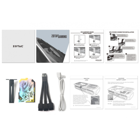 ZOTAC GAMING GeForce RTX 5080 SOLID - White OC Edition - graphics card - GeForce RTX 5080 - 16 GB GDDR7 - PCIe 5.0 x16 - 3 x DisplayPort, HDMI - white - 7