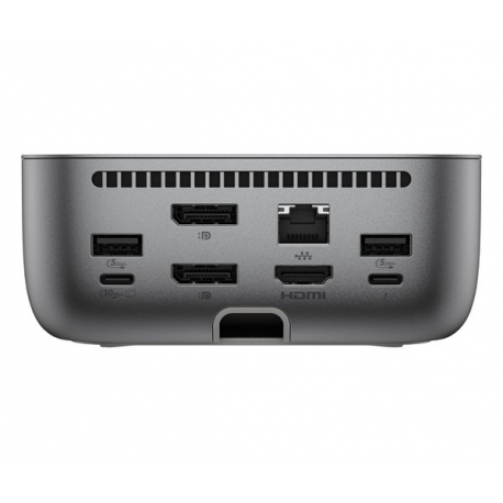 HP Thunderbolt 4 Ultra Dock G6 180W - 5x USB-A, 2x USB-C, 1x USB-C Thunderbolt 4, 2x DisplayPort, 1x HDMI, 1x RJ-45, Meteor Silv