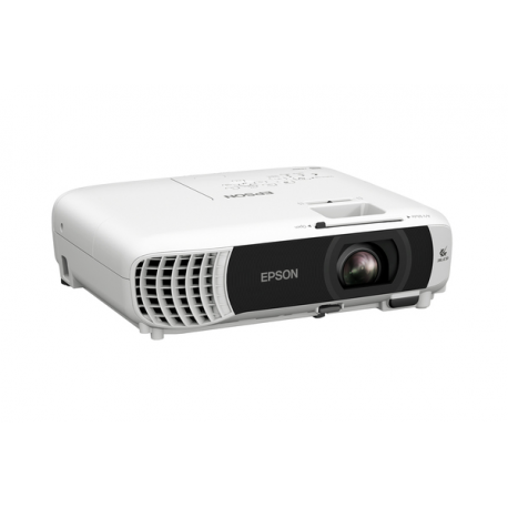 Epson EB-W55 - 3LCD projector - portable - 4000 lumens (white) - 4000 lumens (colour) - WXGA (1280 x 800) - 16:10 - 802.11n wireless / Miracast - white - 3