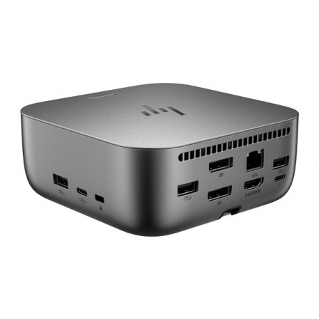 HP Thunderbolt 4 Dock G6 100W - 3x USB-A, 2x USB-C, 1x USB-C Thunderbolt 4, 2x DisplayPort, 1x HDMI, 1x RJ-45, Meteor Silver