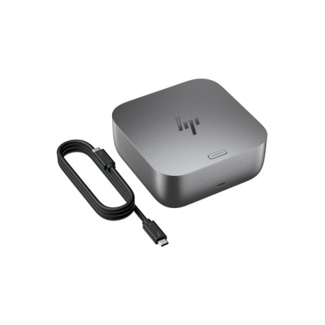 HP Thunderbolt 4 Dock G6 100W - 3x USB-A, 2x USB-C, 1x USB-C Thunderbolt 4, 2x DisplayPort, 1x HDMI, 1x RJ-45, Meteor Silver