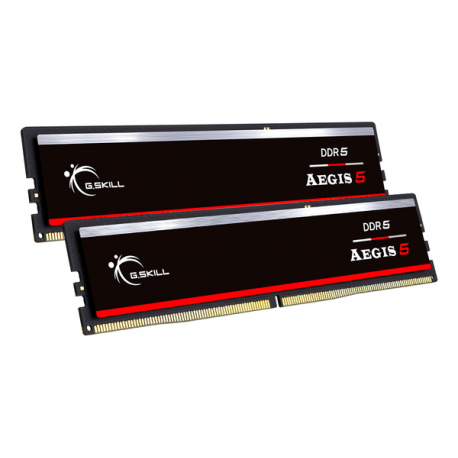 G.Skill AEGIS 5 - DDR5 - kit - 32 GB: 2 x 16 GB - DIMM 288-pin - 6000 MT/s - CL36 - 1.35 V - unbuffered - non-ECC - 1