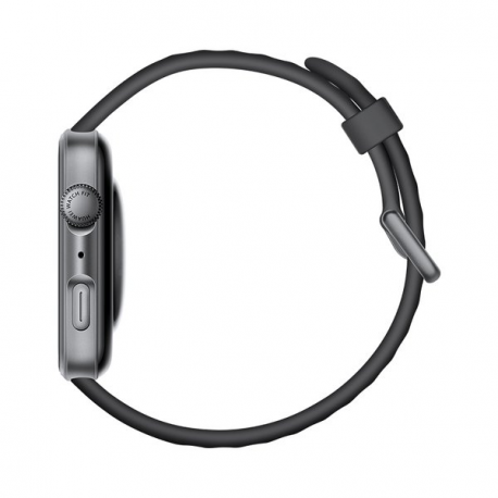 Huawei Watch Fit 4 - Aluminium alloy - smart watch with strap - fluoroelastomer - black - wrist size: 130-210 mm - display 1.82" - Bluetooth - 27 g - aluminium black - 1