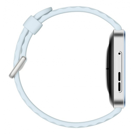 Huawei Watch Fit 4 Pro - Aluminium alloy - smart watch with strap - fluoroelastomer - blue - wrist size: 130-210 mm - display 1.82" - Bluetooth - 30.4 g - titanium blue - 2