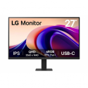 LG 27U631A-B - LED monitor - 27" - 2560 x 1440 QHD @ 100 Hz - IPS - 250 cd / m² - 1000:1 - HDR10 - 5 ms - HDMI, USB-C - black