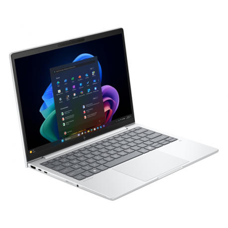 HP EliteBook 8 G1a Notebook Next Gen AI - AMD Ryzen AI 5 - 340  /  up to 4.8 GHz - Win 11 Pro - Radeon 840M - 32 GB RAM - 512 GB SSD NVMe - 13.3" IPS 1920 x 1200 - Wi-Fi 7, Bluetooth - glacier silver - kbd: Pan Nordic - 7