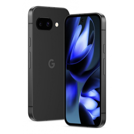 Google Pixel 9A - 5G smartphone - dual-SIM - RAM 8 GB / Internal Memory 128 GB - pOLED display - 6.3" - 2424 x 1080 pixels (120 Hz) - 2x rear cameras 48 MP, 13 MP - front camera 13 MP - obsidian - 3