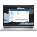 Dell Pro 14 Plus PB14255 - AMD Ryzen AI 5 PRO - 340 / up to 4.8 GHz - Win 11 Pro - Radeon 840M - 16 GB RAM - 512 GB SSD NVMe - 14" IPS 1920 x 1200 (Full HD Plus) - Gigabit Ethernet - Wi-Fi 7, NFC - platinum silver - with 1 Year Basic Onsite Service after remote diagnosis with Hardware-Only Support - Disti SnS