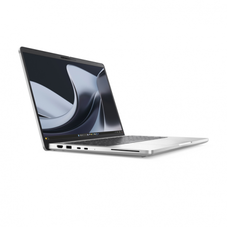 Dell Pro 14 Plus PB14255 - AMD Ryzen AI 5 PRO - 340 / up to 4.8 GHz - Win 11 Pro - Radeon 840M - 16 GB RAM - 512 GB SSD NVMe - 14" IPS 1920 x 1200 (Full HD Plus) - Gigabit Ethernet - Wi-Fi 7, NFC - platinum silver - with 1 Year Basic Onsite Service after remote diagnosis with Hardware-Only Support - Disti SnS - 6