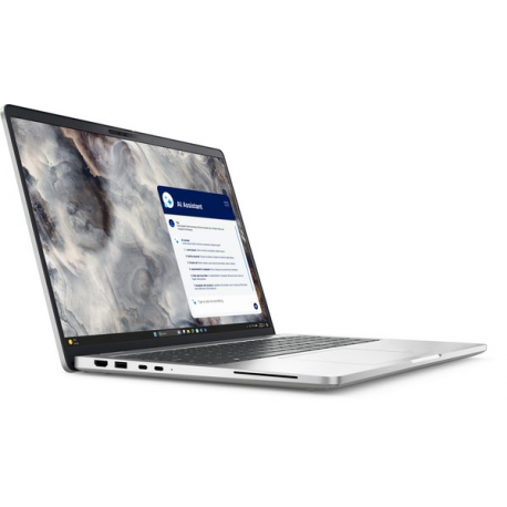Dell Pro 16 Plus PB16250 - Intel Core Ultra 5 - 236V / up to 4.7 GHz - vPro Enterprise - Win 11 Pro - Arc Graphics 130V - 16 GB RAM - 512 GB SSD NVMe - 16" IPS 1920 x 1200 (Full HD Plus) - NFC, Wi-Fi 7 - platinum silver - BTS - with 1 Year Basic Onsite - 3