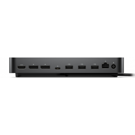 Dell Pro Dock WD25 - Docking station - USB-C - HDMI, 2 x DP, USB-C - 1GbE, 2.5GbE - 130 Watt - BTO - with 3 years Basic Hardware Service with Advanced Exchange after remote diagnosis - for P/N: KM5221WBBB-CSK, KM555-BLK-CSK, WB3023-DEMEA, WB5023-DEMEA, WL3024-DWW, WL5024-DEMEA - 1