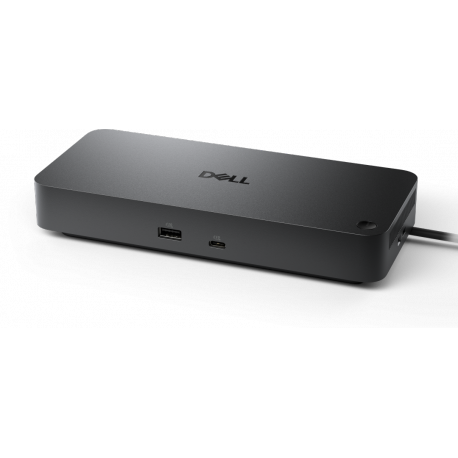 Dell Pro Dock WD25 - Docking station - USB-C - HDMI, 2 x DP, USB-C - 1GbE, 2.5GbE - 130 Watt - BTO - with 3 years Basic Hardware Service with Advanced Exchange after remote diagnosis - for P/N: KM5221WBBB-CSK, KM555-BLK-CSK, WB3023-DEMEA, WB5023-DEMEA, WL3024-DWW, WL5024-DEMEA - 3