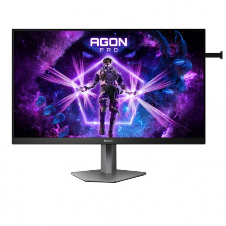 AOC AGON PRO AG276FK - LED monitor - gaming - 27" - 1920 x 1080 Full HD (1080p) @ 520 Hz - IPS - 400 cd / m² - 1000:1 - DisplayHDR 400 - 0.5 ms - 2xHDMI, 2xDisplayPort - speakers - black matte, matte grey, matte dark gray - 0