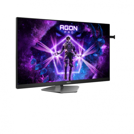 AOC AGON PRO AG276FK - LED monitor - gaming - 27" - 1920 x 1080 Full HD (1080p) @ 520 Hz - IPS - 400 cd / m² - 1000:1 - DisplayHDR 400 - 0.5 ms - 2xHDMI, 2xDisplayPort - speakers - black matte, matte grey, matte dark gray - 5
