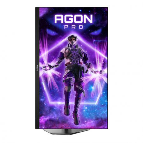 AOC AGON PRO AG276FK - LED monitor - gaming - 27" - 1920 x 1080 Full HD (1080p) @ 520 Hz - IPS - 400 cd / m² - 1000:1 - DisplayHDR 400 - 0.5 ms - 2xHDMI, 2xDisplayPort - speakers - black matte, matte grey, matte dark gray - 6