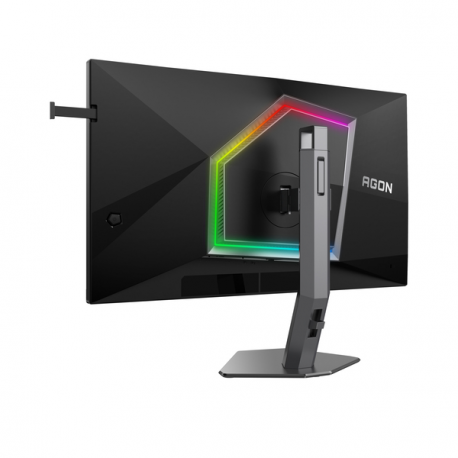 AOC AGON PRO AG276FK - LED monitor - gaming - 27" - 1920 x 1080 Full HD (1080p) @ 520 Hz - IPS - 400 cd / m² - 1000:1 - DisplayHDR 400 - 0.5 ms - 2xHDMI, 2xDisplayPort - speakers - black matte, matte grey, matte dark gray - 8
