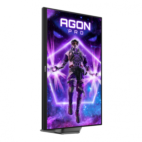 AOC AGON PRO AG276FK - LED monitor - gaming - 27" - 1920 x 1080 Full HD (1080p) @ 520 Hz - IPS - 400 cd / m² - 1000:1 - DisplayHDR 400 - 0.5 ms - 2xHDMI, 2xDisplayPort - speakers - black matte, matte grey, matte dark gray - 16