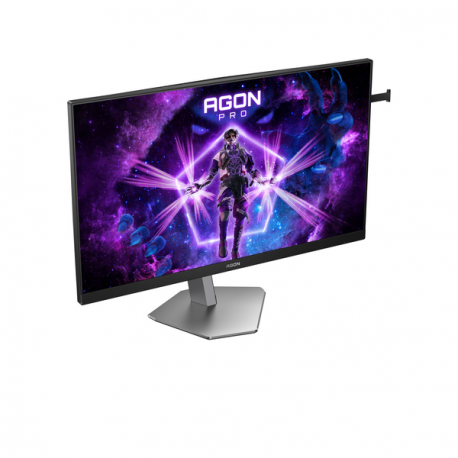 AOC AGON PRO AG276FK - LED monitor - gaming - 27" - 1920 x 1080 Full HD (1080p) @ 520 Hz - IPS - 400 cd / m² - 1000:1 - DisplayHDR 400 - 0.5 ms - 2xHDMI, 2xDisplayPort - speakers - black matte, matte grey, matte dark gray - 17