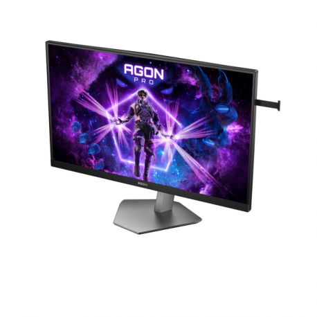 AOC AGON PRO AG276FK - LED monitor - gaming - 27" - 1920 x 1080 Full HD (1080p) @ 520 Hz - IPS - 400 cd / m² - 1000:1 - DisplayHDR 400 - 0.5 ms - 2xHDMI, 2xDisplayPort - speakers - black matte, matte grey, matte dark gray - 19