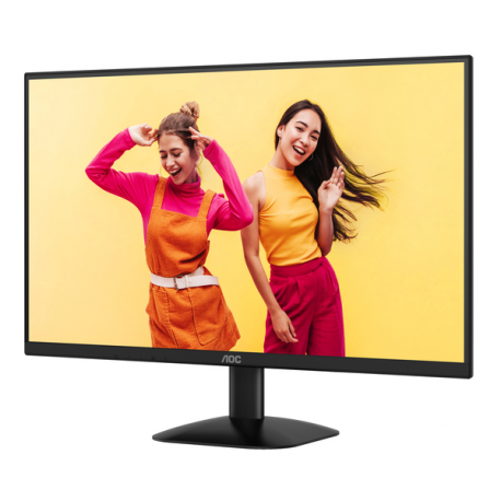 AOC 27B35HM - LED monitor - 27" - 1920 x 1080 Full HD (1080p) @ 120 Hz - VA - 300 cd / m² - 3000:1 - 1 ms - HDMI, VGA - black - 5