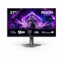 AOC AGON PRO AG276UZD - OLED monitor - gaming - 27" (26.5" viewable) - 3840 x 2160 4K UHD (2160p) @ 160 Hz - 1000 cd / m² - 1500000:1 - DisplayHDR 400 True Black - 0.03 ms - 2xHDMI, DisplayPort, USB-C - speakers - black