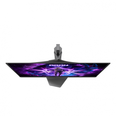 AOC AGON PRO AG276UZD - OLED monitor - gaming - 27" (26.5" viewable) - 3840 x 2160 4K UHD (2160p) @ 160 Hz - 1000 cd / m² - 1500000:1 - DisplayHDR 400 True Black - 0.03 ms - 2xHDMI, DisplayPort, USB-C - speakers - black - 12