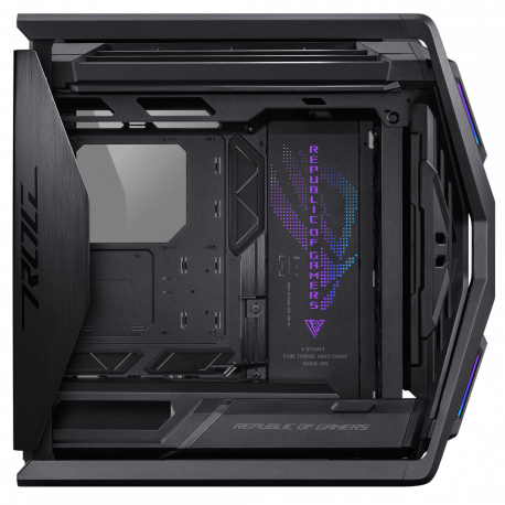 ASUS ROG Hyperion GR701 - BTF Edition - tower - extended ATX - windowed side panel (tempered glass) - no power supply - USB/Audio - 29
