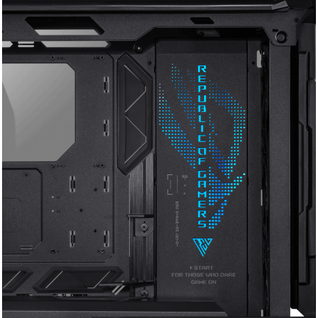 ASUS ROG Hyperion GR701 - BTF Edition - tower - extended ATX - windowed side panel (tempered glass) - no power supply - USB/Audio - 42