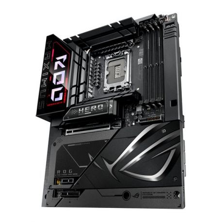 ASUS ROG MAXIMUS Z890 HERO BTF - Motherboard - ATX - LGA1851 Socket - Z890 Chipset - USB4, USB 3.2 Gen 1, USB-C 3.2 Gen2, USB 3.2 Gen 2 - Wi-Fi 7, Bluetooth, 5 Gigabit Ethernet - onboard graphics (CPU required) - HD Audio (8-channel) - 4