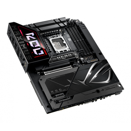 ASUS ROG MAXIMUS Z890 HERO BTF - Motherboard - ATX - LGA1851 Socket - Z890 Chipset - USB4, USB 3.2 Gen 1, USB-C 3.2 Gen2, USB 3.2 Gen 2 - Wi-Fi 7, Bluetooth, 5 Gigabit Ethernet - onboard graphics (CPU required) - HD Audio (8-channel) - 7