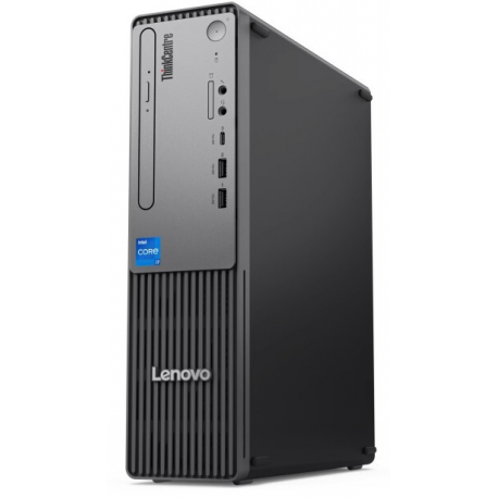 Lenovo ThinkCentre neo 50s Gen 5 12XF - SFF Core i5 i5-14400 / up to 4.7 GHz - RAM 16 GB - SSD 512 GB - TCG Opal Encryption 2, NVMe - UHD Graphics 730 - Gigabit Ethernet, IEEE 802.11ax (Wi-Fi 6E), Bluetooth 5.3 - Win 11 Pro - monitor: none - keyboard: Nordic (Danish/Finnish/Norwegian/Swedish) - black (chassis), grey (bezel) - Lenovo TopSeller - with CO2 Offset 0.5 ton (2nd Gen) - 0