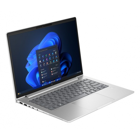 HP EliteBook 6 G1a Notebook AI - AI PC - 177-degree hinge design - AMD Ryzen 7 - 250  /  up to 5.1 GHz - Win 11 Pro - Radeon 780M - 16 GB RAM - 512 GB SSD NVMe - 14" IPS 1920 x 1200 - Gigabit Ethernet - Wi-Fi 7, Bluetooth - pike silver aluminium - kbd: Pan Nordic - with HP Carbon Neutral Computing Services - To the Door with Usage Service for Notebooks - 7