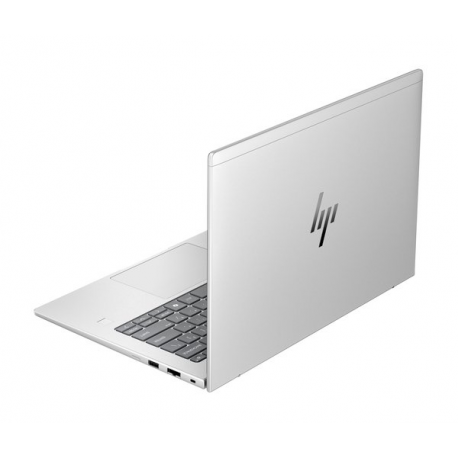 HP EliteBook 6 G1a Notebook AI - AI PC - 177-degree hinge design - AMD Ryzen 7 - 250  /  up to 5.1 GHz - Win 11 Pro - Radeon 780M - 16 GB RAM - 512 GB SSD NVMe - 14" IPS 1920 x 1200 - Gigabit Ethernet - Wi-Fi 7, Bluetooth - pike silver aluminium - kbd: Pan Nordic - with HP Carbon Neutral Computing Services - To the Door with Usage Service for Notebooks - 9