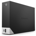 Seagate One Touch with hub STLC12000402 - Hard drive - 12 TB - external (desktop) - USB 3.0 - black - with Seagate Rescue Data Recovery