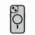 OtterBox Defender Series XT Clear - Back cover for mobile phone - with magnets - MagSafe compatibility - thermoplastic elastomer (TPE) - dark side - for Apple iPhone 13, 14, 15, 16e