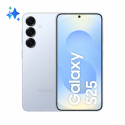 Samsung Galaxy S25 - 5G smartphone - dual-SIM - RAM 12 GB / Internal Memory 512 GB - OLED display - 6.2" - 2340 x 1080 pixels (120 Hz) - 3x rear cameras 50 MP, 12 MP, 10 MP - front camera 12 MP - icy blue